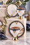 Gold Star 6 Person Porcelain Coffee Cup - 2