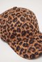 Women's Leopard Patterned Cap Hat - 4