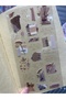 Plastic Vinatge 3 Syf. Scrapbook Sticker Set Gift Journal Daily Decoration - 3