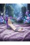 Purple Girls' Glittery Heeled Shoes - 5