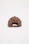 Women's Leopard Patterned Cap Hat - 5