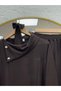 Dilper Degaj Collar Sleeve Buttoned Suit-Na3484 Brown - 2