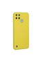 Realme c25y case nano inner velvet silicone - yellow - 3
