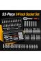53-Piece 1/4-Inch Drive Socket Wrench Set - 2