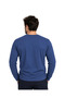 تي شيرت أسود طويل الأكمام من إنديجو مقاسات M-L-XL-2XL - 3