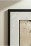 1 Piece Pvc Framed Black Wood Framed Far East Themed Foggy Pine Tree Square Wooden Painting - Home, Business and Office Decoration Painting - 6