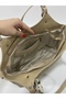 Leather-Look Shoulder Bag with Multiple Compartments and Adjustable Strap - Classic and Stylish Everyday Bag - 3