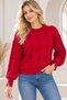 New Season Women's Tassel-Detail Tricot Blouse