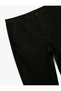 Men Black Plain Trousers - 5