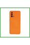 A74 4g Compatible Case Nano Velvet Silicone - Orange Bezoss