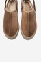 Foly Earth Suede Genuine Leather Women's Fur Slippers - 4
