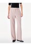 Women Pink Plain Trousers - 2