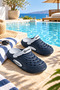 Men's Anatomical Sole Perforated Sabo Daily Slippers