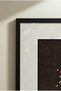 2 Pcs Pvc Framed Black Wooden Frame Artistic Dramatic Tropical Leaf Illustration Square Wooden Painting - Home, Business & Office Decoration Painting - 6