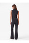 Women Grey Plain Trousers - 3