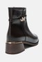 Premy Brown Leather Buckle Women's Boots - 7
