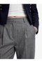 Women Grey Plain Trousers - 4