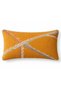 Leaf Cinnamon Embroidered Throw Pillow Cover - 2