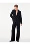 Women Black Plain Trousers