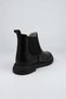 Genuine Leather Girls' Boots Black - 3