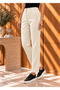 Karol Stone Color Premium High Flatolu Fabric Trousers