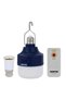 GEEPAS AC/DC Energy Saving Rechargeable LED Bulb with 40 Super Bright LEDs, Hook & E27/B22