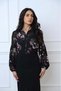 Blouse with Lantern Sleeves - 5