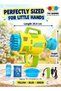 Upgraded Bubble Gun with Light – 48-Hole Electric Handheld Bubble Machine for Kids - 4