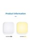 HOMESTAR Night Light Socket with Twilight Sensor, Children 3-Level Brightness Adjustment, 2700 K - 3