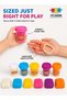 Magic dough 6 color Soft & Ultra Light - clay with 8 pcs Tools for Child Kids play again - 4