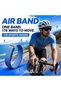 VALDUS Air Band Screenless Fitness Tracker with 24/7 Heart Rate Blood Oxygen Monitoring, Sleep Tracking, Activity Tracking, Continuous HRV Monitoring and 1ATM Water Resistance Blue - 2