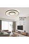 YATAI LIGHTING Ceiling Light, 59W Dimmable LED Ceiling Light with Remote Control, 3-CCT 3000K 4500K - 3