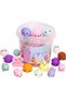 Cute Mochi S Squishy Toys Set - Stress Relief Party Favors for Kids and Adults, Cute - 2