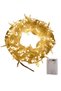 PAMEER Warm White AA Battery Powered LED String Lights 10mtr 100 LEDs String Lights for Christmas