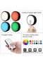 Alruht Puck Lights, 16 Colors Changeable LED Push Lights Battery Operated Upgrade Dimmable Under - 5