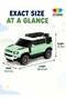 1:16 Scale RC Off-Road Truck with LED Headlights | Rechargeable Remote Control SUV Toy - 4