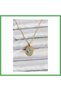 316L Steel Chain Gold Color Butterfly Figure Women's Necklace Bezoss