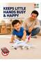 Diecast Metal Airplane Model Toy for Kids, Pull-Back Aircraft Model Plane with Light - 2