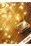 50 LED Waterproof Battery Operated Fairy Twinkle String Lights Yellow(5M 16 Ft ) - 2