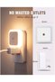 Alruht 4 Pack Night Light , Plug-in Dusk to Dawn LED Nightlights for Kids Bedroom, Bathroom - 3