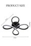 DUNISO LED Ceiling Light,Ceiling Lamp,Tri Color Light Adjustable,Can Be Embedded for - 2