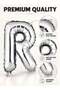 Giant Silver Letter R Balloon Foil Helium Big Single Mylar Balloon Birthday Party - 3