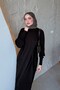 Aryel Belted Dress Brown - 2