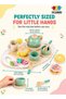 Kids Tea Toy Set with Tea Pot Cups, Toddler Girl Boy Afternoon Tea Toy Kitchen - 4