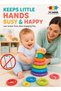 7 Pcs Rainbow Stacking Rings Soft Baby Toys – Montessori Sensory Educational Toy for - 2