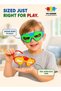 12 PCS Flip Open Hero Glasses for Kids, Plastic Lens Free Novelty Eyewear, Superhero - 4