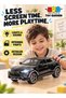 1:24 Scale Luxury SUV Car Model - Diecast Metal Pull Back Toy Car with Opening Doors