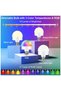 Alruht Rechargeable Emergency LED Bulb 2 Pack, E27 RGB Light with Remote Control, Dimmable - 4