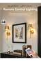 XICEN 2pcs Rechargeable Wall Light, 5200mAh Wireless Wall Sconce with RGB Rechargeable Bulbs - 2
