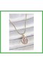 316L Steel Gold Color Chain Purple Enamel Flower Embroidered Portrait Model Women's Necklace Bezoss